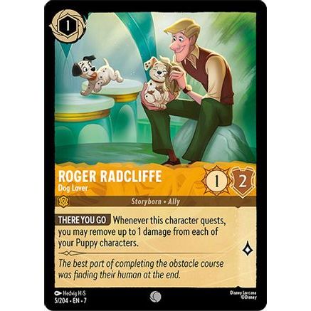 Roger Radcliffe - Dog Lover (5/204) - Archazias Island Cold Foil