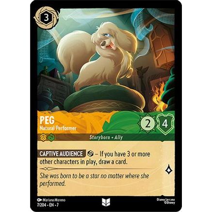 Peg - Natural Performer (7/204) - Archazias Island