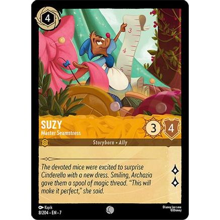 Suzy - Master Seamstress (8/204) - Archazias Island Cold Foil