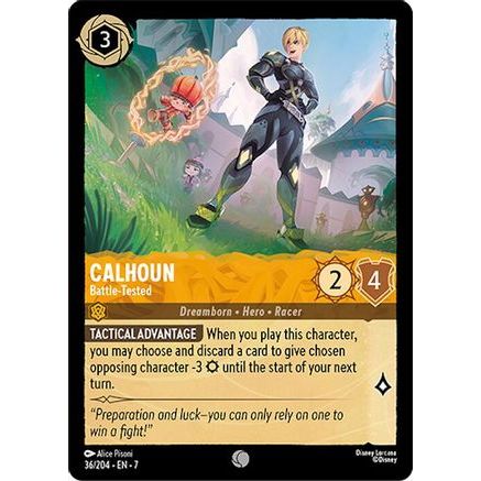Calhoun - Battle-Tested (36/204) - Archazias Island Cold Foil
