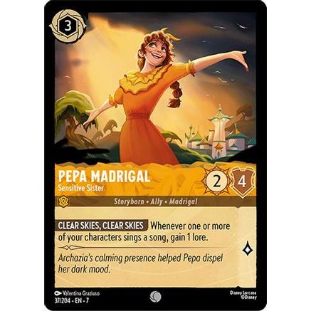 Pepa Madrigal - Sensitive Sister (37/204) - Archazias Island