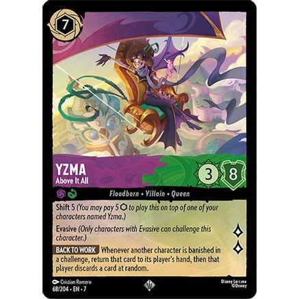 Yzma - Above It All (68/204) - Archazias Island Cold Foil