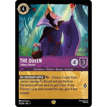 The Queen - Jealous Beauty (74/204) - Archazias Island Cold Foil
