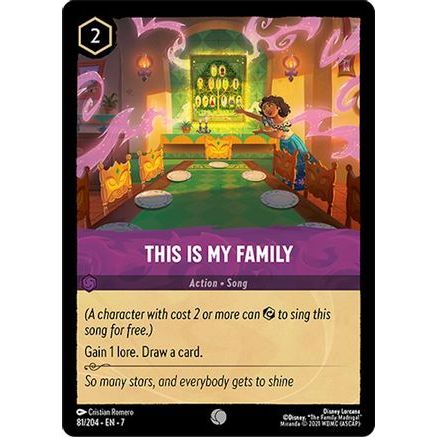 This Is My Family (81/204) - Archazias Island Cold Foil