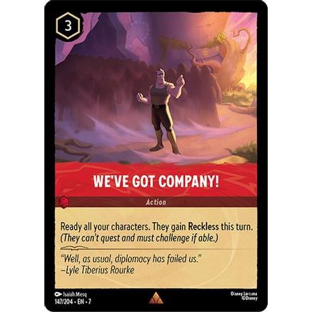We've Got Company! (147/204) - Archazias Island Cold Foil