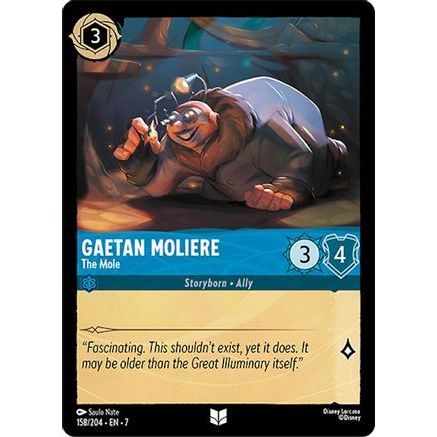 Gaetan Moliere - The Mole (158/204) - Archazias Island Cold Foil