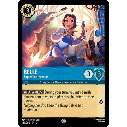Belle - Apprentice Inventor (159/204) - Archazias Island Cold Foil