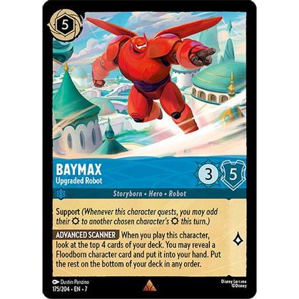Baymax - Upgraded Robot (175/204) - Archazias Island Cold Foil
