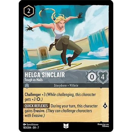 Helga Sinclair - Tough as Nails (183/204) - Archazias Island Cold Foil