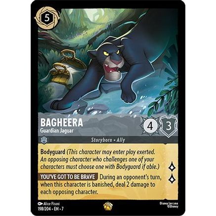 Bagheera - Guardian Jaguar (198/204) - Archazias Island Cold Foil