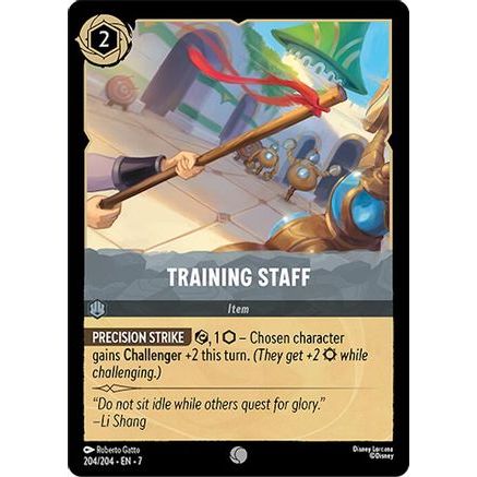 Training Staff (204/204) - Archazias Island Cold Foil