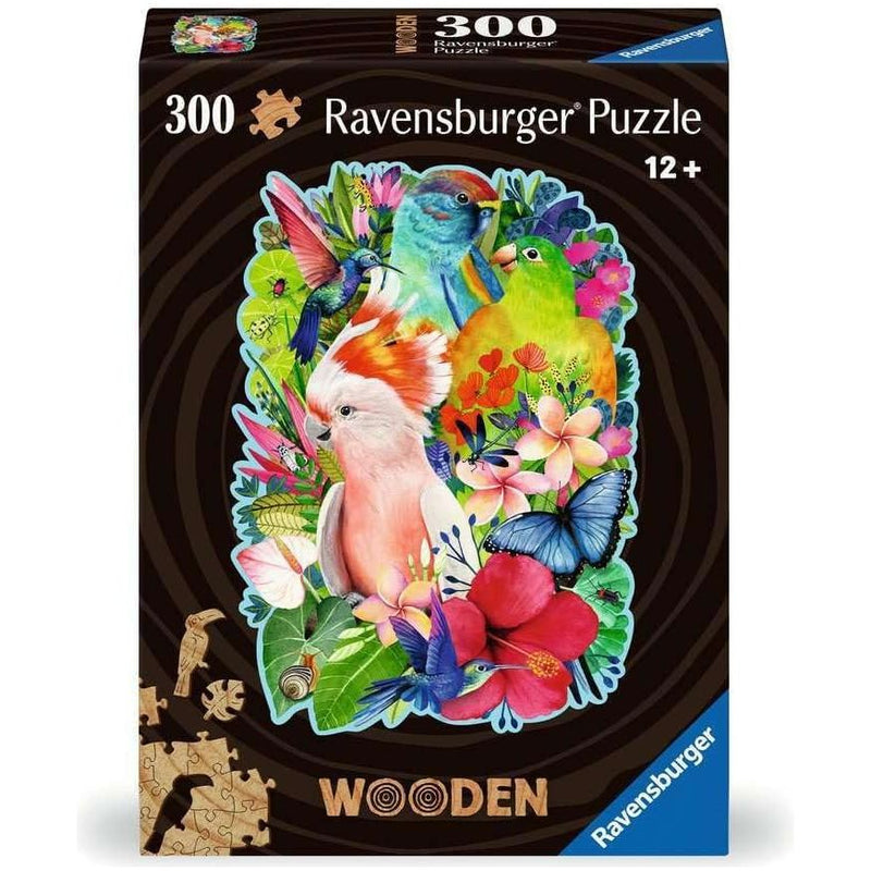 Beautiful Birds 300pc Wooden Puzzle