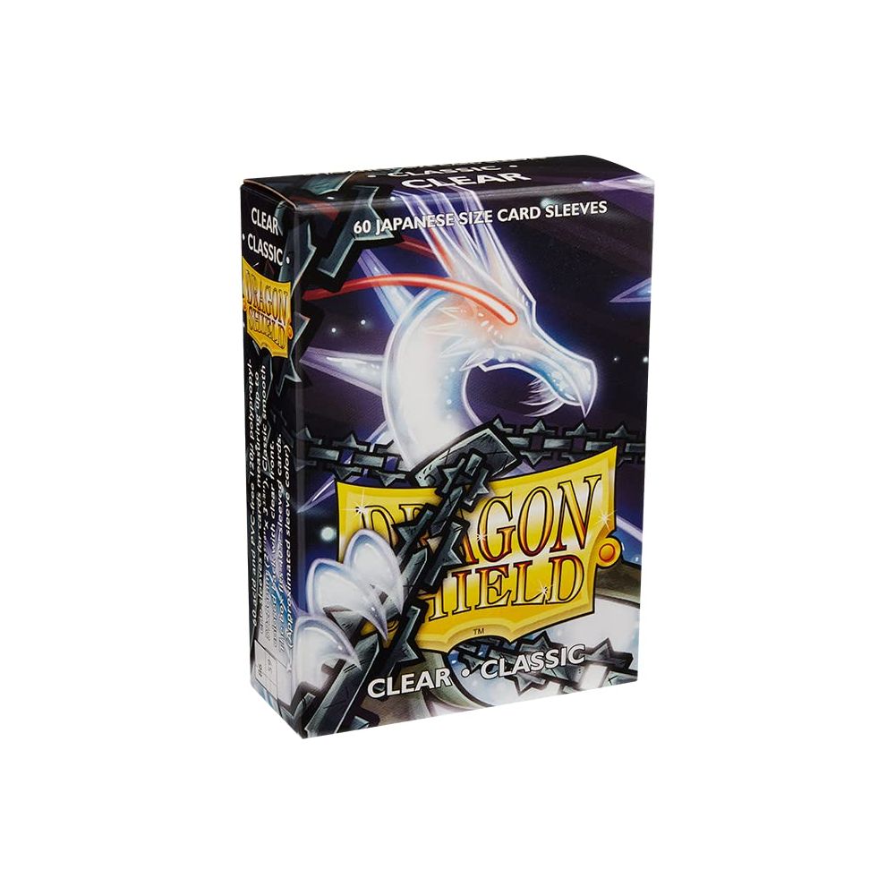Dragon Shield: Clear Classic Japanese Size 60ct Sleeves