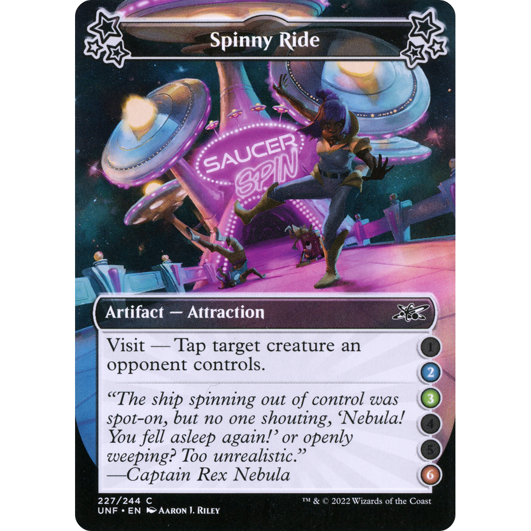 Spinny Ride (2-3-6) (UNF-227) - Unfinity Foil