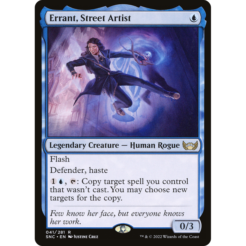 Errant, Street Artist (SNC-041) - Streets of New Capenna