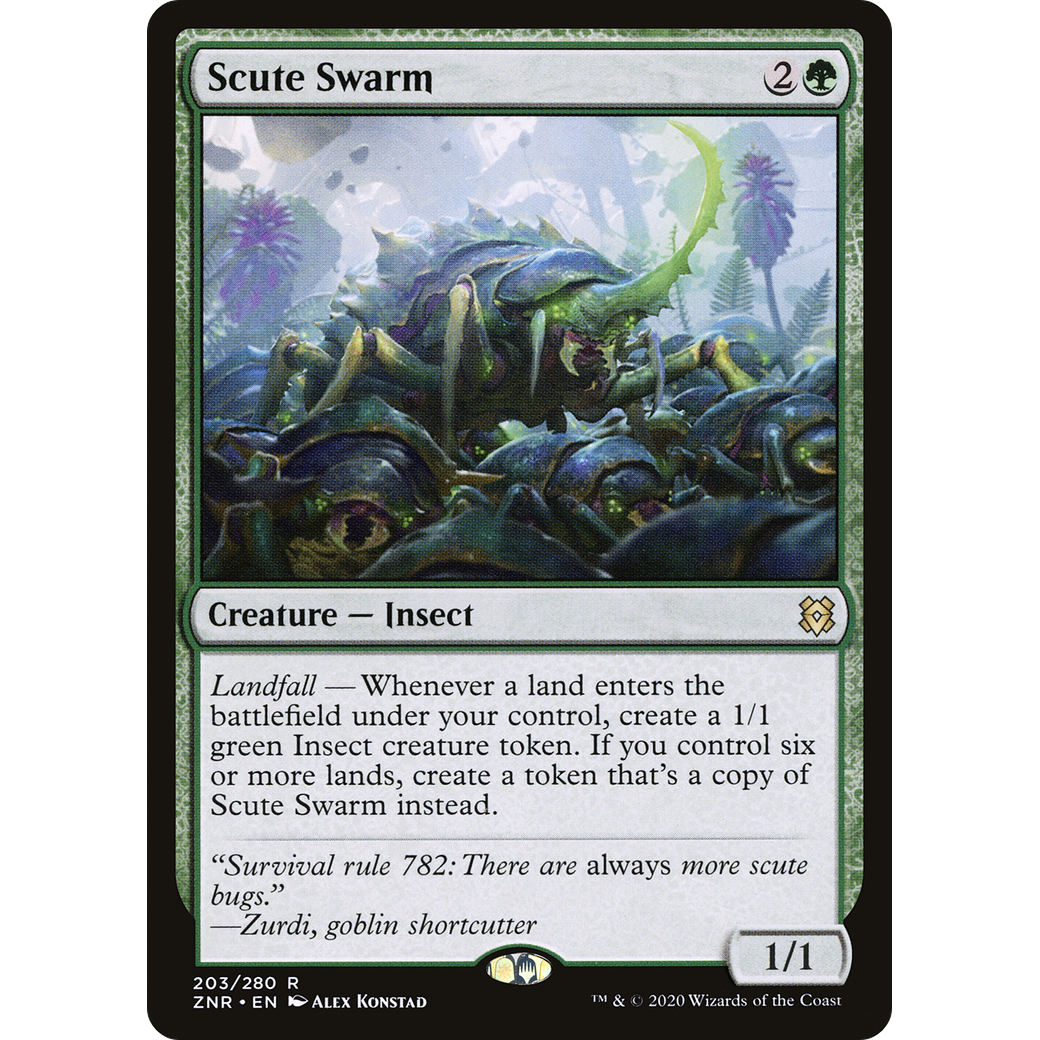 Scute Swarm (ZNR-203) - Zendikar Rising