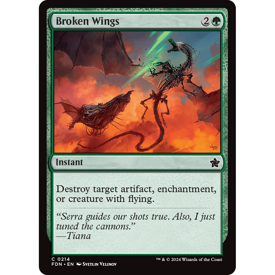 Broken Wings (FDN-214) - Foundations Foil