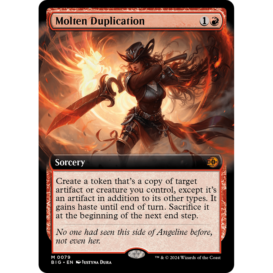 Molten Duplication (Extended Art) (BIG-079) - The Big Score: (Extended Art)