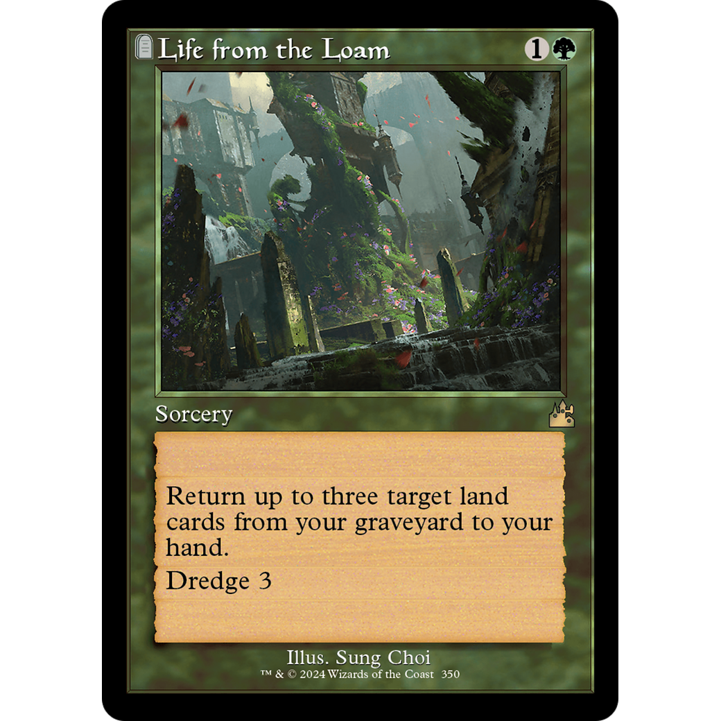 Life from the Loam (RVR-350) - Ravnica Remastered: (tombstone)