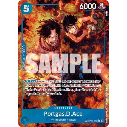 Portgas.D.Ace (TR) (OP08-052) - Royal Blood Foil