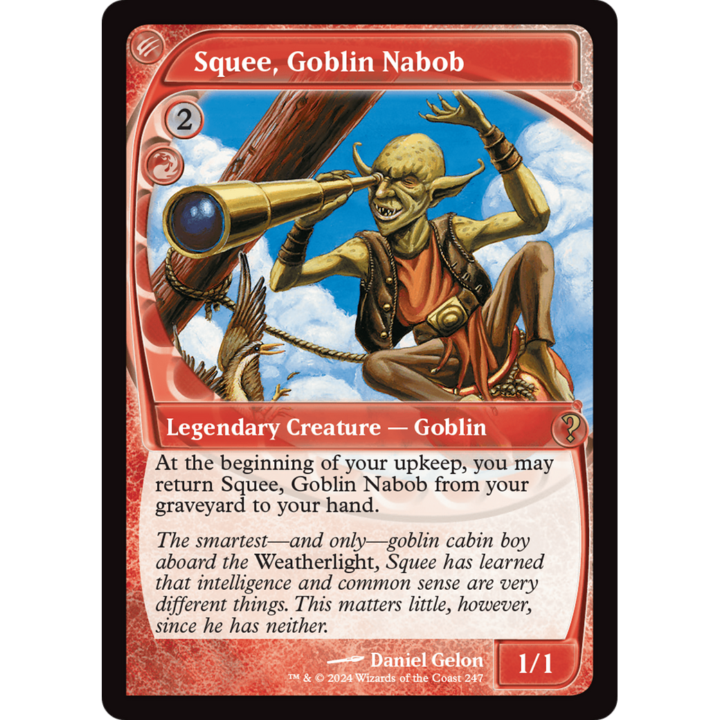 Squee, Goblin Nabob (Future Sight) (MB2-247) - Mystery Booster 2 Foil