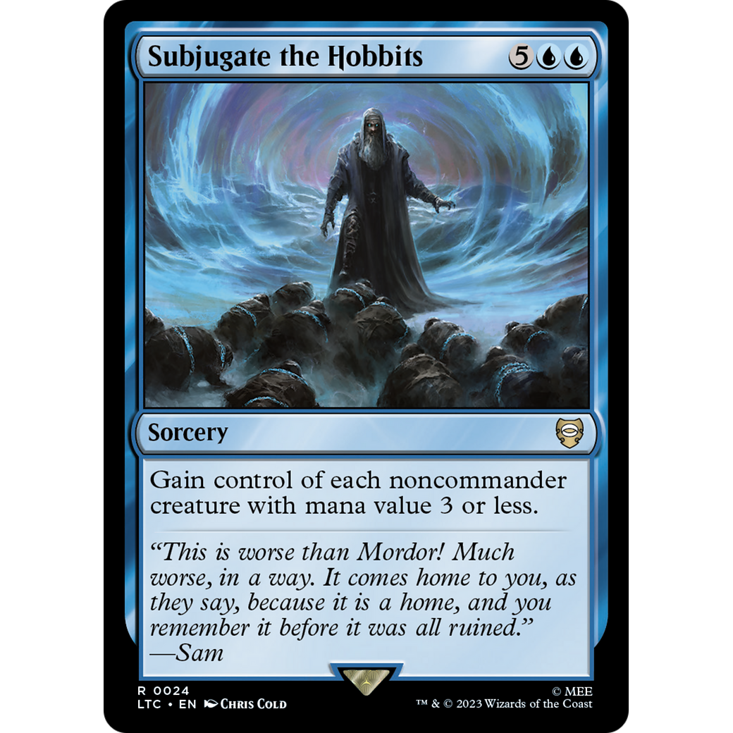 Subjugate the Hobbits (LTC-024) - Tales of Middle-earth Commander