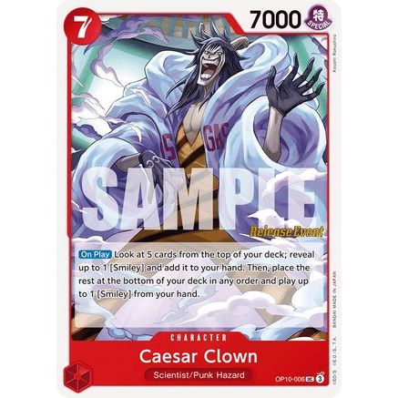 Caesar Clown (006) (OP10-006) - Royal Blood Release Event Cards