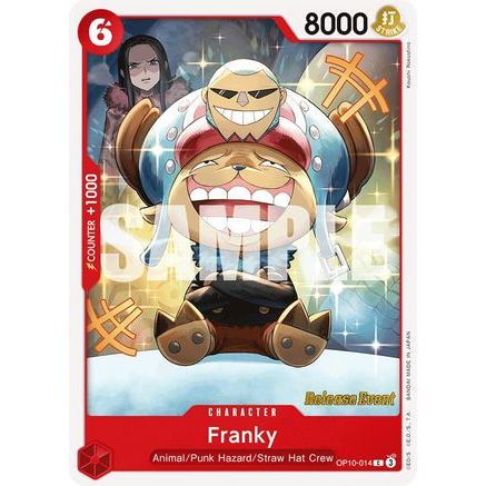 Franky (014) (OP10-014) - Royal Blood Release Event Cards
