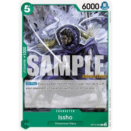 Issho (OP10-023) - Royal Blood Release Event Cards