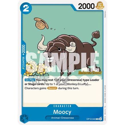 Moocy (OP10-043) - Royal Blood Release Event Cards