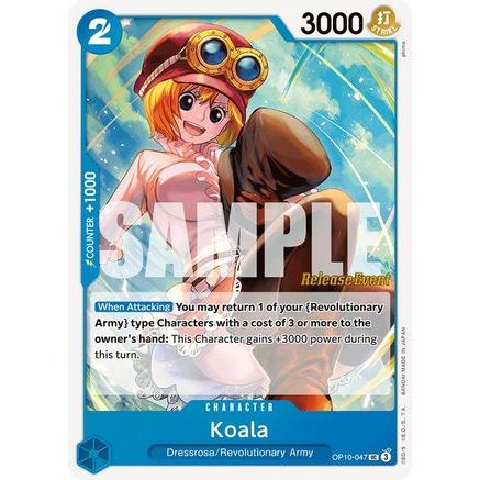 Koala (OP10-047) - Royal Blood Release Event Cards