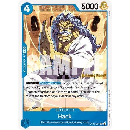Hack (OP10-051) - Royal Blood Release Event Cards