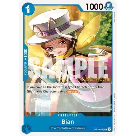 Bian (OP10-053) - Royal Blood Release Event Cards