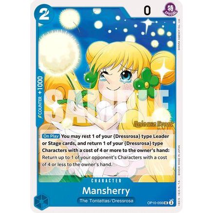 Mansherry (OP10-056) - Royal Blood Release Event Cards