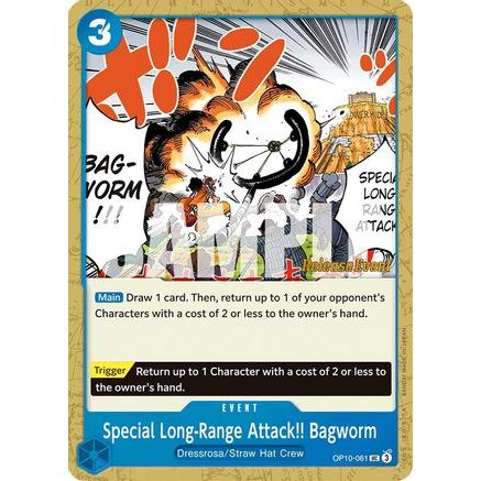 Special Long-Range Attack!! Bagworm (OP10-061) - Royal Blood Release Event Cards