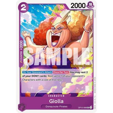 Giolla (OP10-066) - Royal Blood Release Event Cards