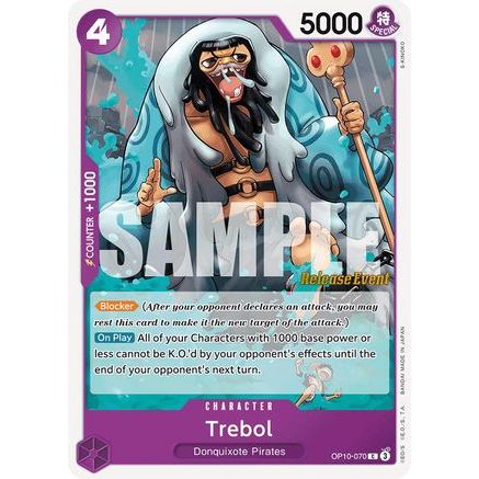 Trebol (OP10-070) - Royal Blood Release Event Cards