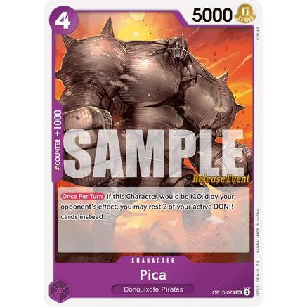 Pica (OP10-074) - Royal Blood Release Event Cards