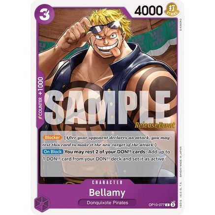 Bellamy (OP10-077) - Royal Blood Release Event Cards