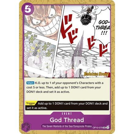 God Thread (OP10-079) - Royal Blood Release Event Cards