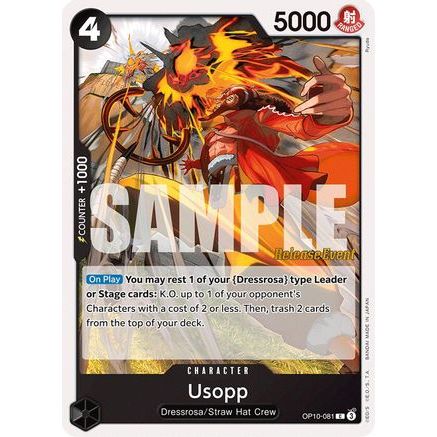 Usopp (081) (OP10-081) - Royal Blood Release Event Cards