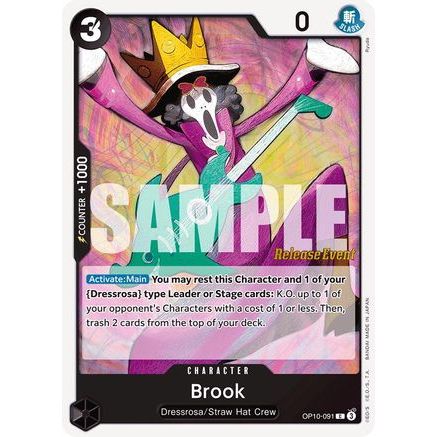 Brook (091) (OP10-091) - Royal Blood Release Event Cards