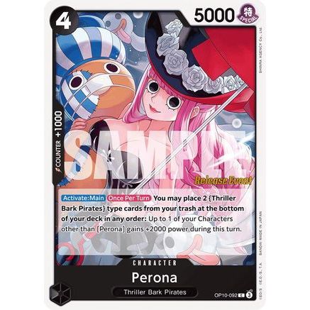 Perona (092) (OP10-092) - Royal Blood Release Event Cards
