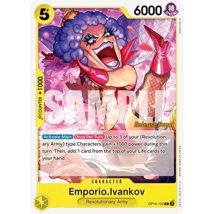 Emporio.Ivankov (OP10-102) - Royal Blood Release Event Cards