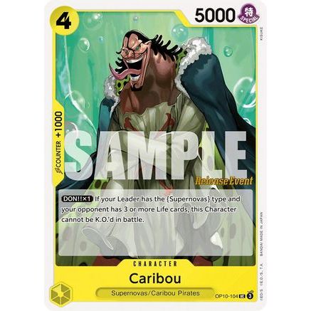 Caribou (OP10-104) - Royal Blood Release Event Cards
