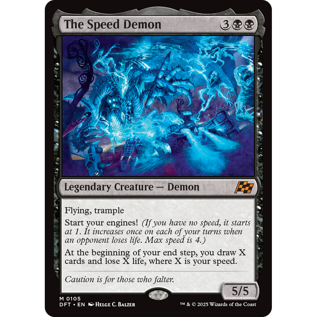 The Speed Demon (DFT-105) - Aetherdrift Foil