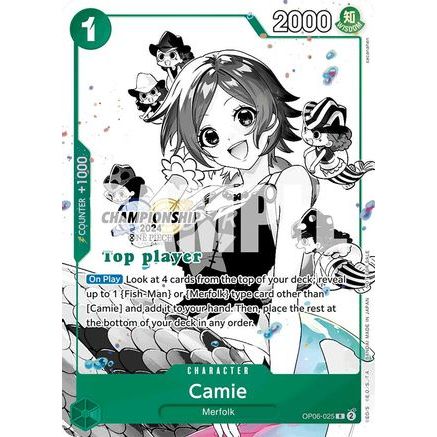 Camie (Championship 2024 Top Player Pack Vol. 2) (OP06-025) - One Piece Promotion Cards Foil