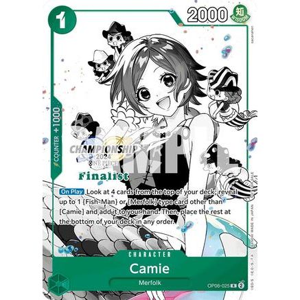 Camie (Championship 2024 Finalist Card Set Vol. 2) (OP06-025) - One Piece Promotion Cards Foil