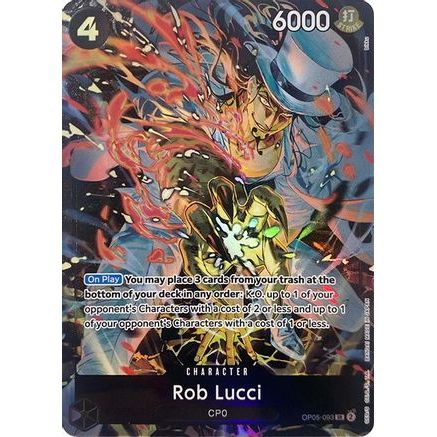 Rob Lucci (Illustration Box EX) (OP05-093) - One Piece Promotion Cards Foil