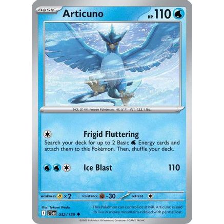 Articuno - 032/159 32 - SV09 Journey Together Reverse Holofoil